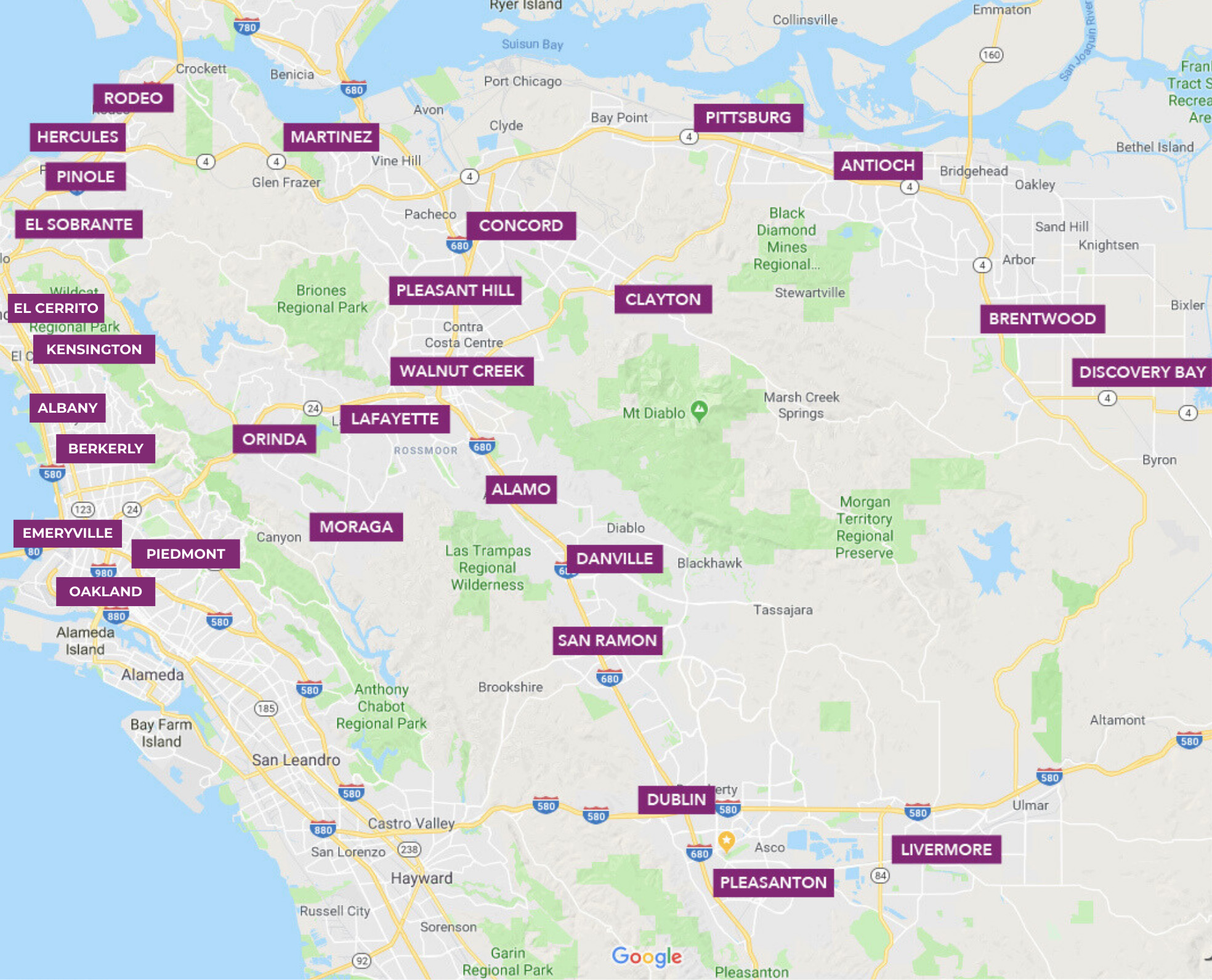 Map updated