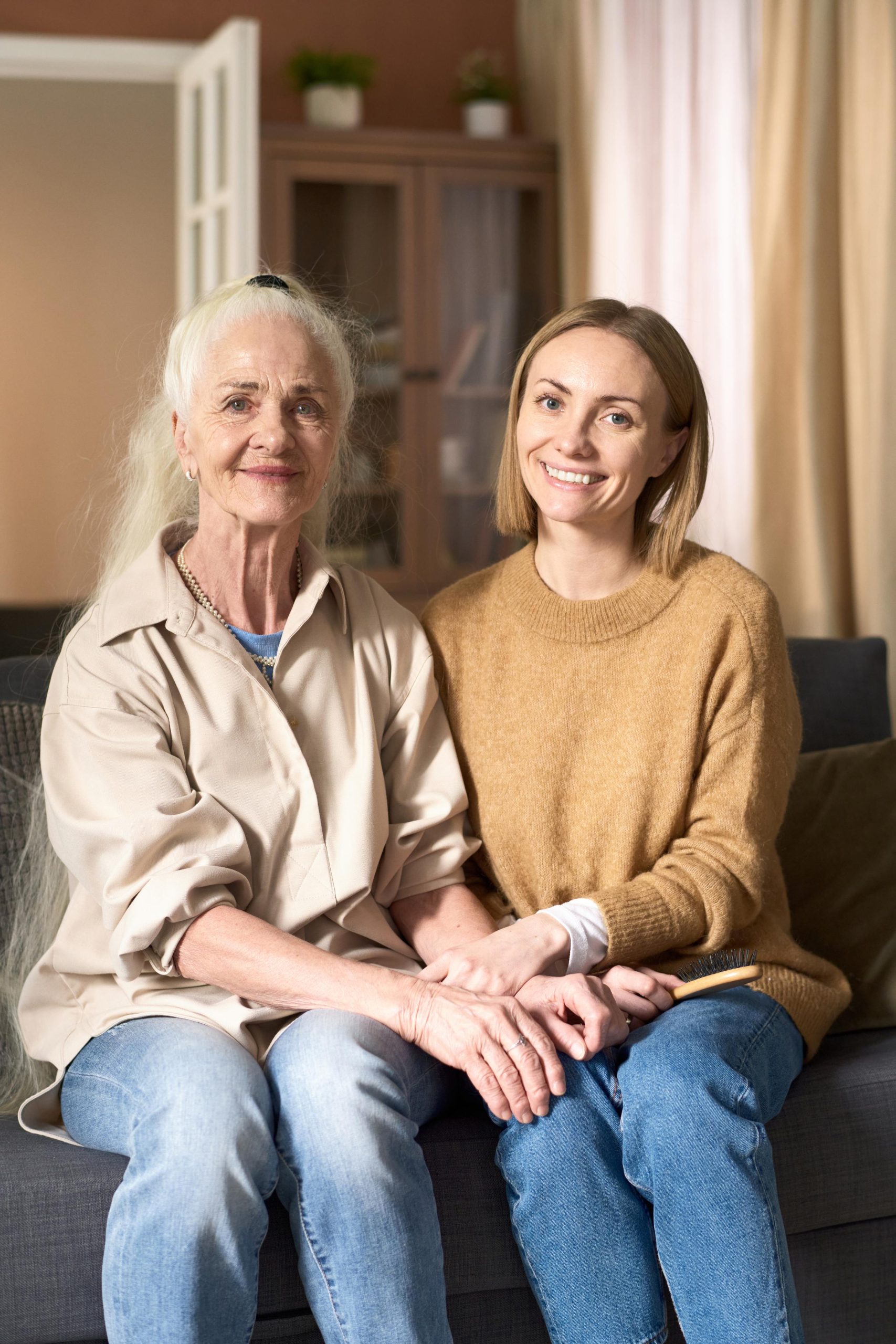 Senior Family with daughter