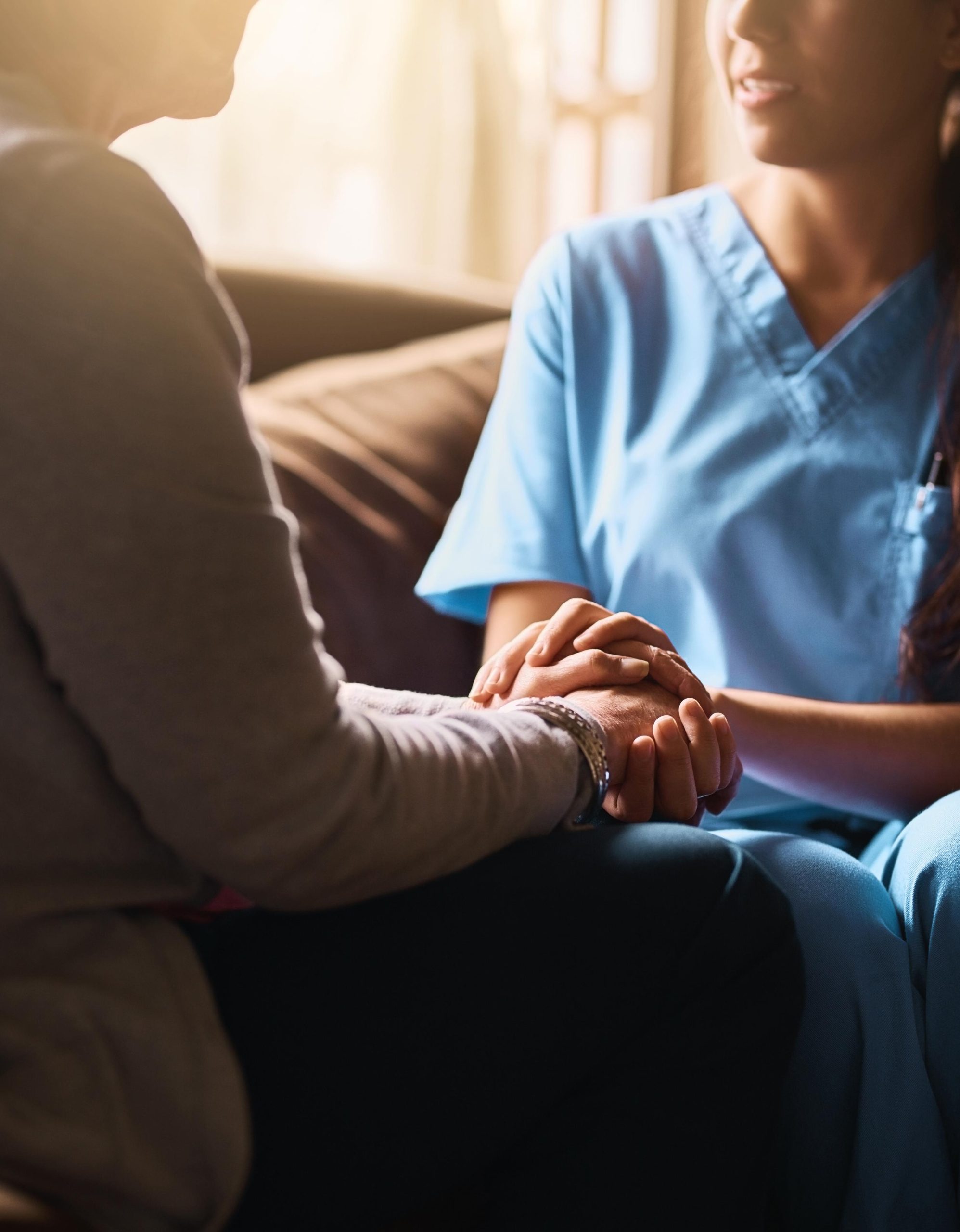Hospice care patient with all seasons homecare