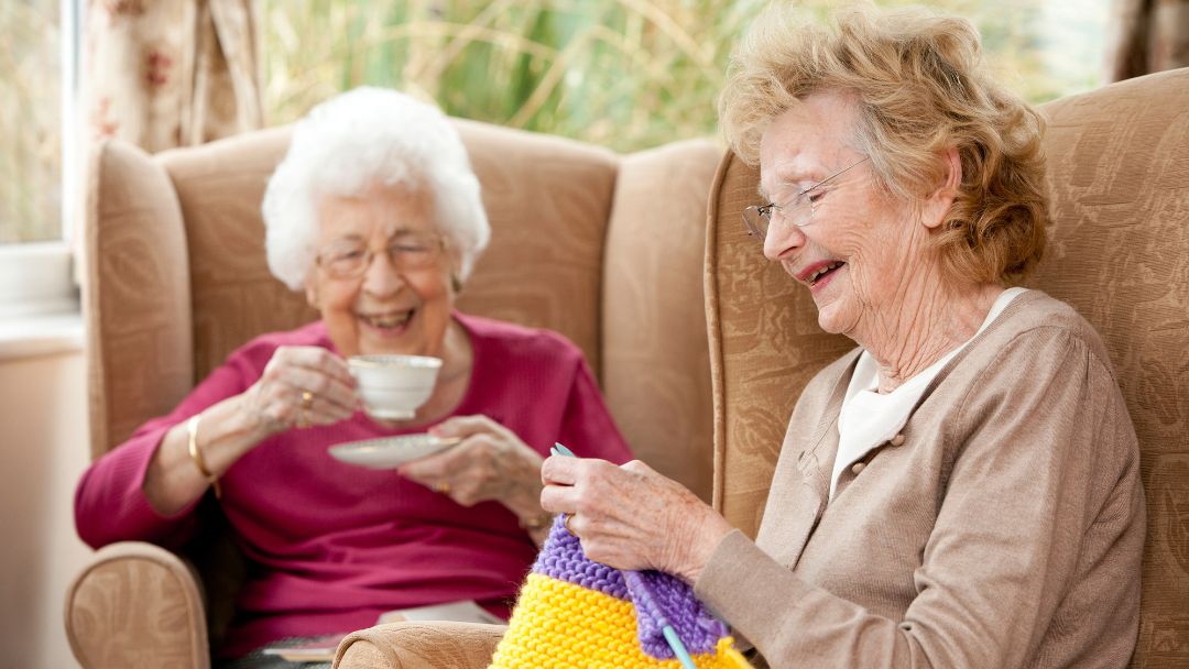 Elderly Women Socializing and Senior Care Options | All Seasons Homecare